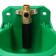 Chiper Chalice for cattle, pigs, goats, 17 × 18 × 7 cm, plastic, green, Greengo