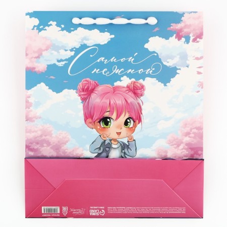 Laminated vertical packet “The most tender”, m 26 x 30 x 9 cm-8