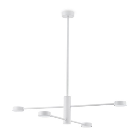 Freya FR5363CL-04W TACTIC, 845x845x775 mm ceiling lamp, GX53, 4x32W, white color