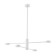 Freya FR5363CL-04W TACTIC, 845x845x775 mm ceiling lamp, GX53, 4x32W, white color