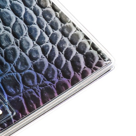The weekly dated 2025, Escalada "Snake", 180 x 127 mm, soft cover, PVC, 64 sheets, block 70, metallic-4