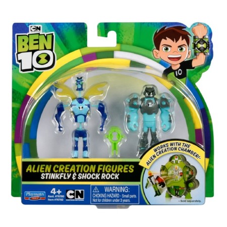 A set of 2 collapsible figures and key “Beetle and Shock Rock”, 5-6 cm-3