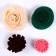 Set for creativity: Decor made of felt and a set of beads "Flower joy"