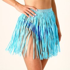 Hawaiian skirt, 40 cm, blue color
