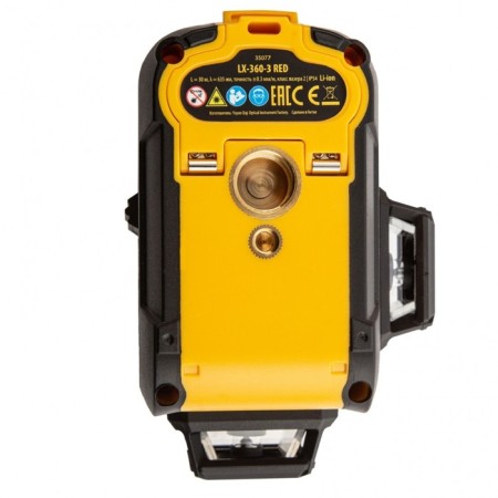 Laser level Denzel LX 360-2 Red, 30 m, 635 hm, 3 rays, LI 2800 mAh, mult and multiple-prison-6