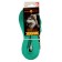Kaponnoye zonik leash with latex thread, 3 m x 2 cm, green