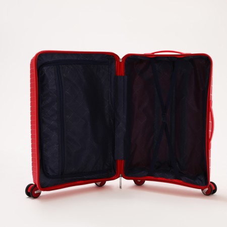 Middle suitcase 24 ", lightning department, code castle, 4 wheels, red color-7