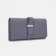 Women's wallet on magnets, gray color