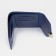 Women's wallet on the button, blue color