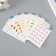 A set of corners with a pocket for photos 24 corners "color" mix 12.5x9 cm