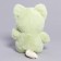 Soft toy "Super Cat", green color