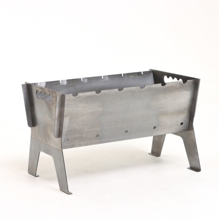 Charget assembly "Optimal", silver, metal thickness 2 mm, 49 x 31.1 x 29.5 cm-1
