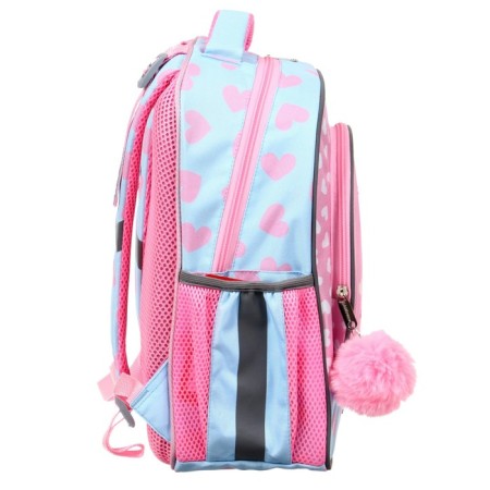 School backpack Erich Krause Ergoline 15l, 39 x 28 x 14 cm, ergonomic back, Pastel Princess 56780-3