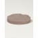 Mirror folding "waves", d = 7.5 cm, color is matte beige