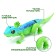 Robot radio -controlled "lizard", light effects, works from batteries