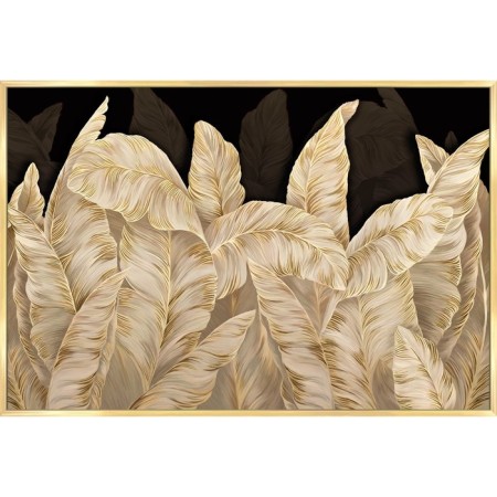 Reproduction of the painting "Yellow gold", 57x86 cm, frame 20-005-6