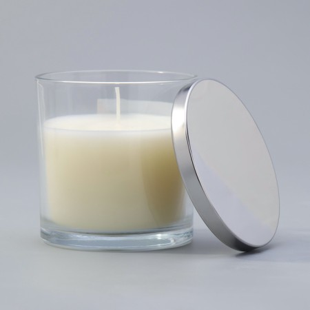 Aromatic giant in a glass "Tropical coconut", soy wax, 10x10 cm-1