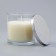 Aromatic giant in a glass "Tropical coconut", soy wax, 10x10 cm