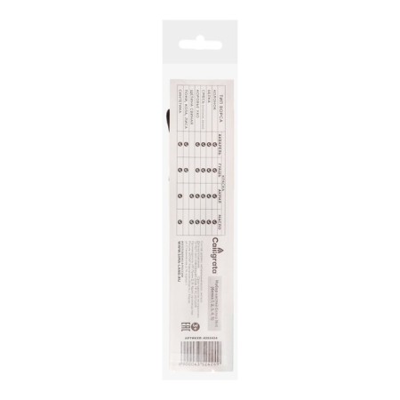 Set of protein brushes 5 pieces, calligrata No. 4 (round No.: 1, 2, 3, 4, 5), wooden handle-5
