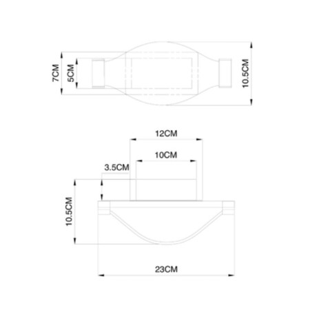 Wall lamp Arte Lamp Grace A1868AP-1PB, LED, 4 W, 23x11x11 cm, 200 lm, brass-1