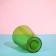 Pot for orchids, 1.2 l, 12.5 × 16.6 cm, plastic, transparent green