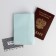 Hello Pandastic Winter Air passport cover.