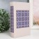 Safe-book wood to the leatherette "Blue Patterns" 21x13x5 cm