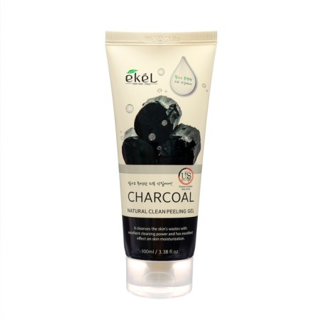 Ekel washing foam with wood coal, 100 ml-1