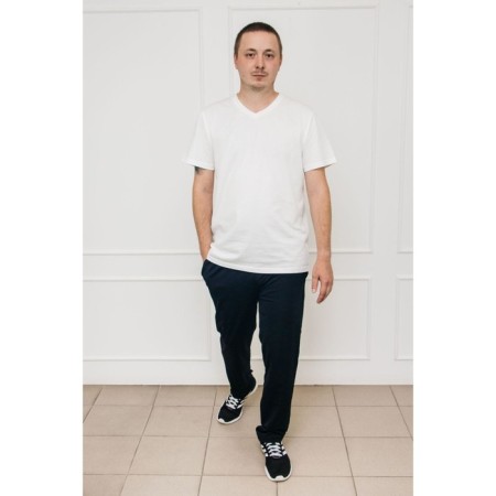Male pants, size 50, blue color