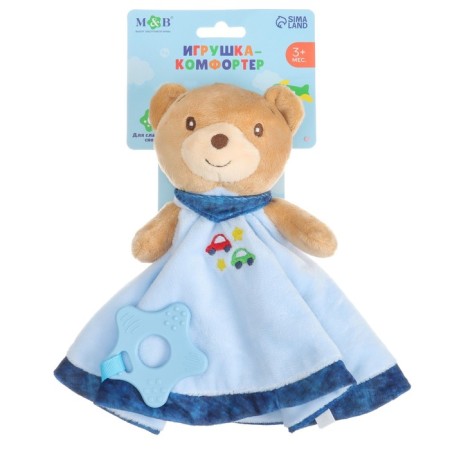 Toy - comforter "Bear", rattle, Mum & Baby