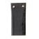 Key on the button, 6 carbines, crocodile, black color
