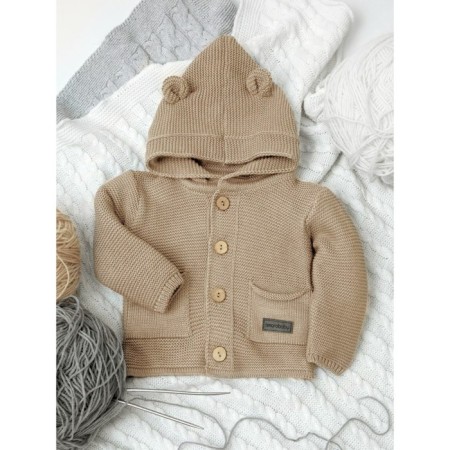 Children's blouse with a hood Pure Love, height 92 cm, color-1