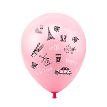 Shar Latex 12 "" With DR! Paris ", pastel, 2-sided, set of 100 pcs., Mix-3