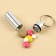Tabertika Pill Box keychain, gray, 1.4 x 5.2 cm.