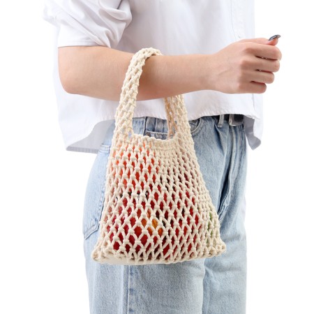 ALOSKA 20 x 30 cm, handle 10 cm, cell 1.5 cm, white-1