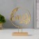 Souvenir Metal "Love with branches" gold 5x15.5x21 cm