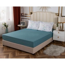 A sheet with a pillowcase 