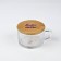 Mug with a lid glassy Mother's Day Dear Mom, 450 ml.