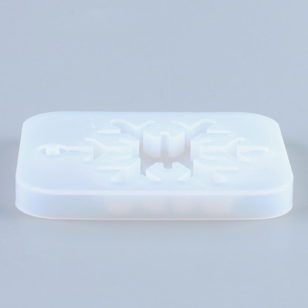 Silicone form universal, Snowflake suspension-4