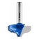 Frases groove bison 28741-31.8, shaped No. 2, r = 6.3 mm, 31.8 x 16 mm