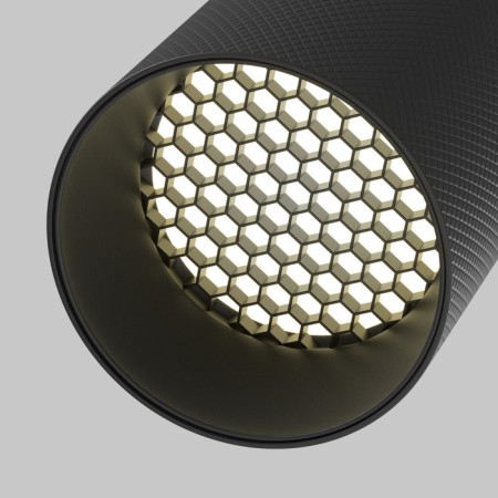 The built-in lamp Technical C081CL-01-GU10-B, 1x10W, 5.4x5.4x14.1 cm, GU10, black color black-9