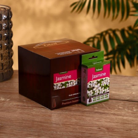 Incense "tulasi" 15 aromacons jasmine-1