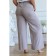 Female trousers, size 50, light gray color