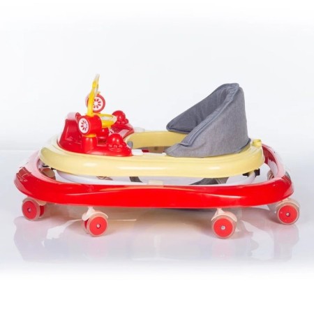 Jolly Car BW140, 8 wheels, with sound effects, red red.-2
