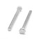 Bolt "Tundra Krep", with a hexagonal head, galvanized, Din933, M6x70 mm, 2 pcs
