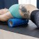 Massage roller SANGH, 30x10 cm, blue color