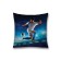 Pillowess decorative "Football feint", on a zipper, size 45x45 cm
