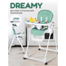Children's stool for children's farfello dreamy, evergreen color