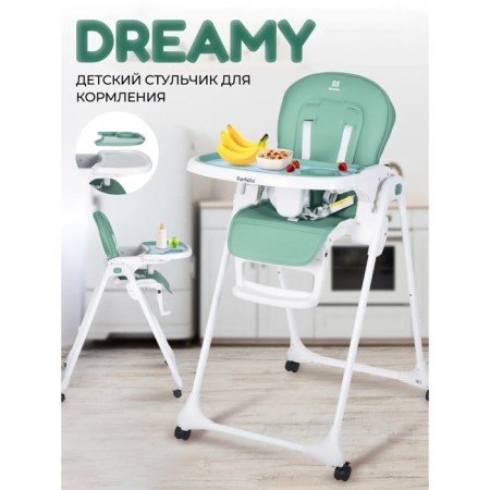 Children's stool for children's farfello dreamy, evergreen color