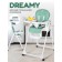 Children's stool for children's farfello dreamy, evergreen color